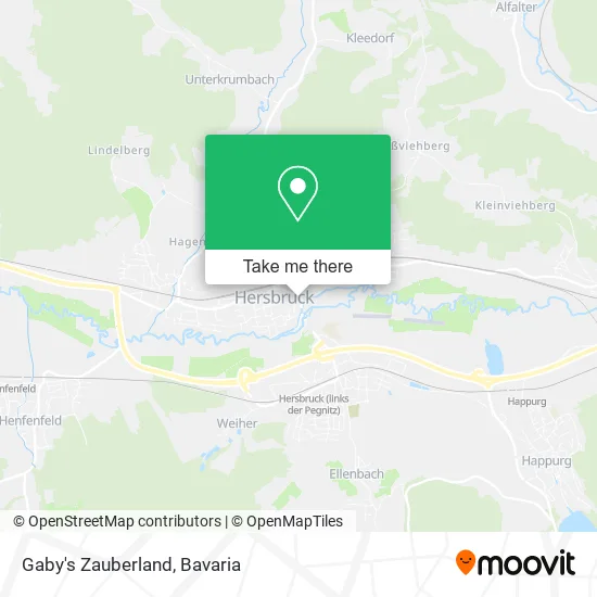 Карта Gaby's Zauberland