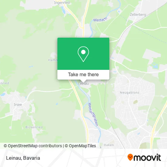 Карта Leinau