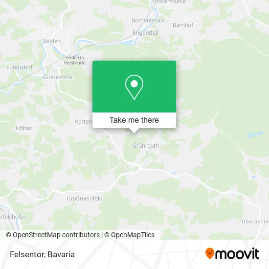 Карта Felsentor