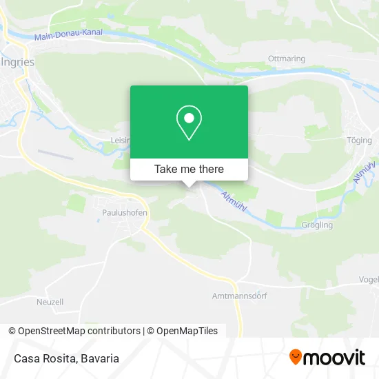 Карта Casa Rosita