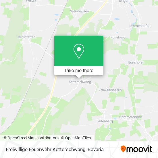 Карта Freiwillige Feuerwehr Ketterschwang