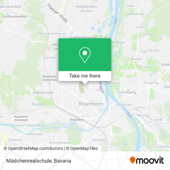 Карта Mädchenrealschule