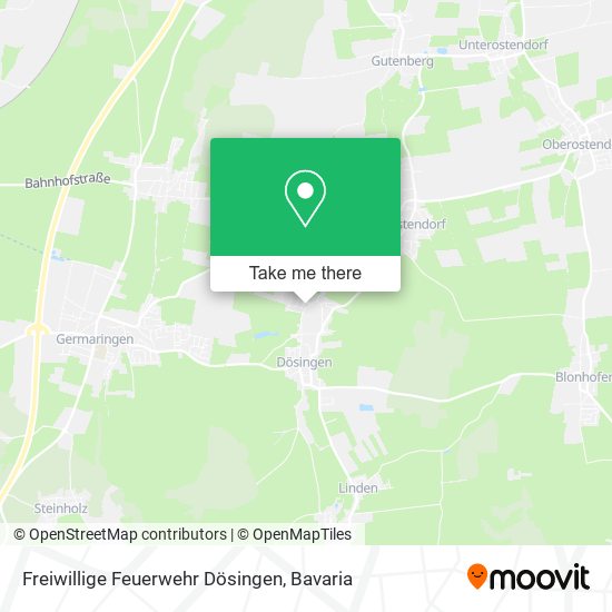 Freiwillige Feuerwehr Dösingen map