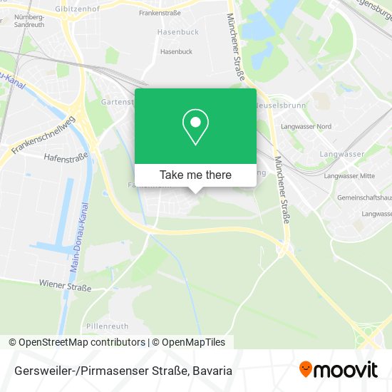 Gersweiler-/Pirmasenser Straße map