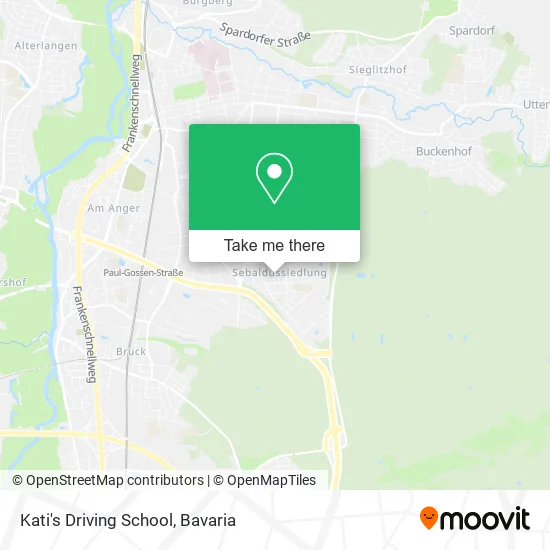 Карта Kati's Driving School