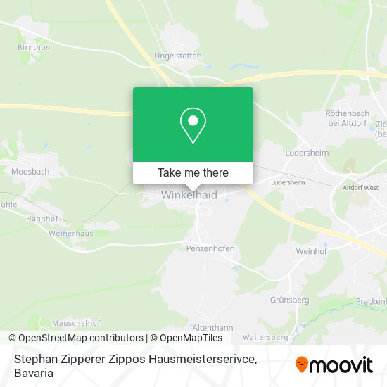 Карта Stephan Zipperer Zippos Hausmeisterserivce