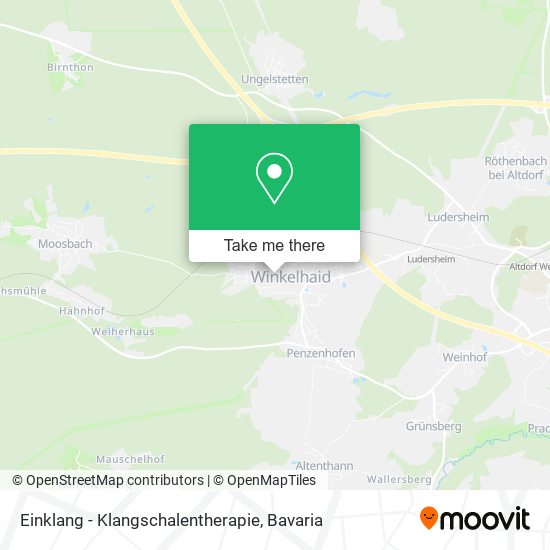 Einklang - Klangschalentherapie map