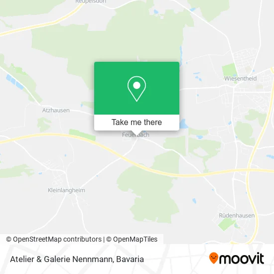 Atelier & Galerie Nennmann map