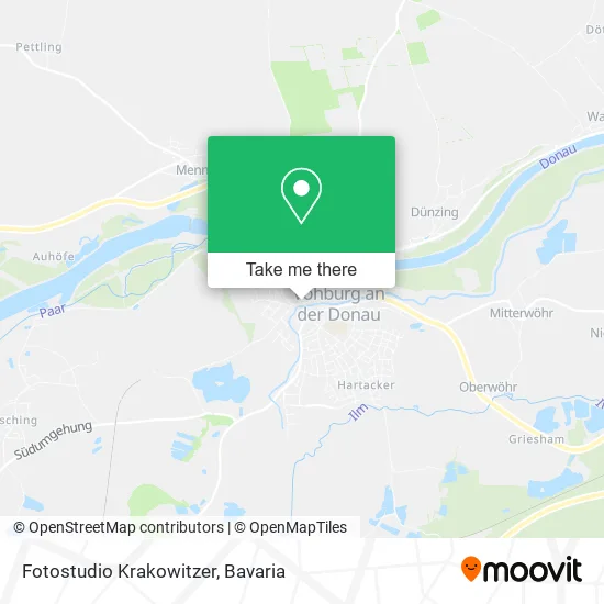 Карта Fotostudio Krakowitzer