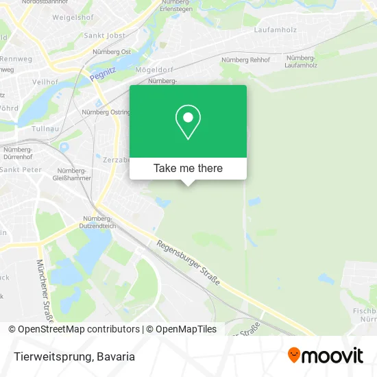 Карта Tierweitsprung