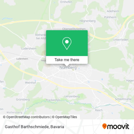 Gasthof Barthschmiede map