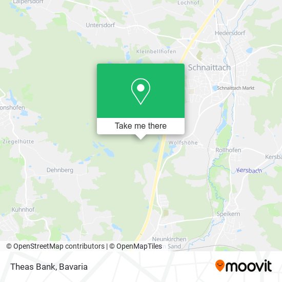 Theas Bank map