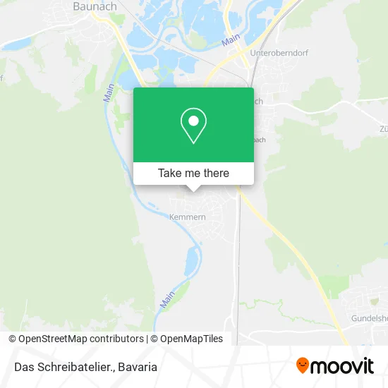 Карта Das Schreibatelier.