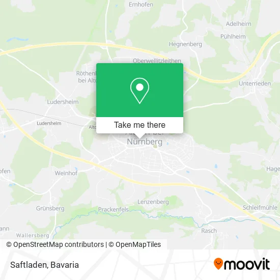 Карта Saftladen