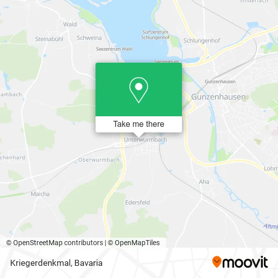 Карта Kriegerdenkmal