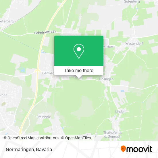 Карта Germaringen