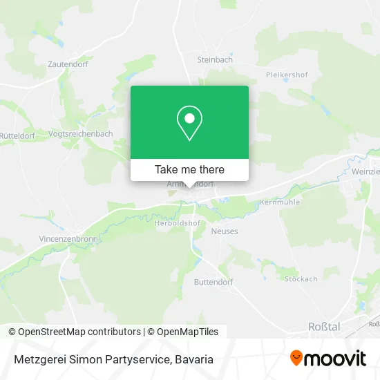 Карта Metzgerei Simon Partyservice