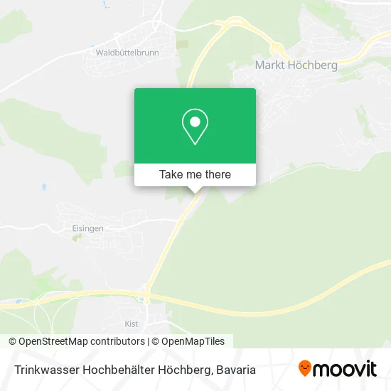 Карта Trinkwasser Hochbehälter Höchberg