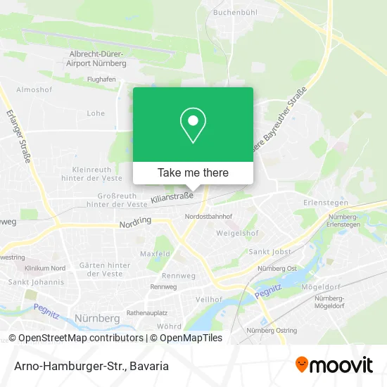 Карта Arno-Hamburger-Str.