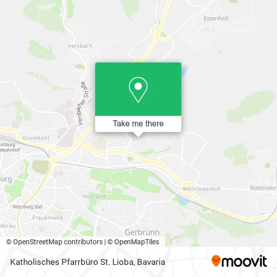 Katholisches Pfarrbüro St. Lioba map