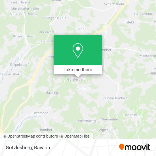 Götzlesberg map