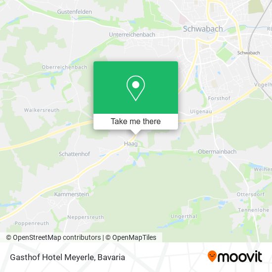 Gasthof Hotel Meyerle map