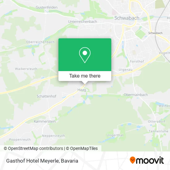 Карта Gasthof Hotel Meyerle