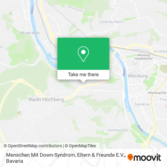 Карта Menschen Mit Down-Syndrom, Eltern & Freunde E.V.,