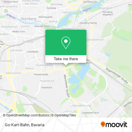 Карта Go-Kart-Bahn