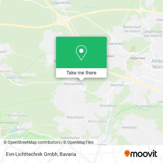 Карта Evn-Lichttechnik Gmbh