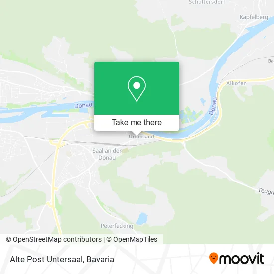 Карта Alte Post Untersaal