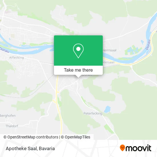 Карта Apotheke Saal