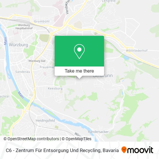 C6 - Zentrum Für Entsorgung Und Recycling map