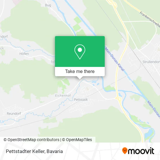 Карта Pettstadter Keller
