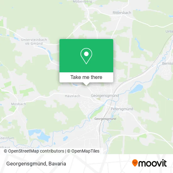 Карта Georgensgmünd