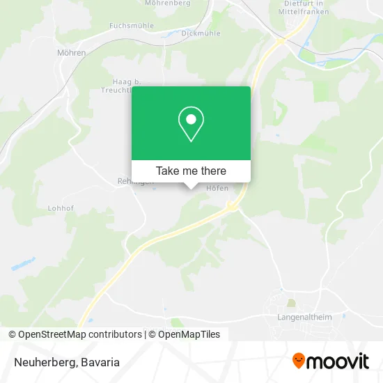 Карта Neuherberg