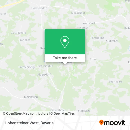 Карта Hohensteiner West