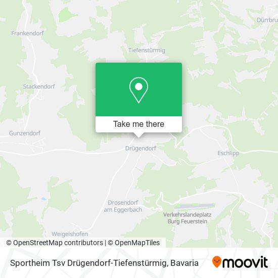 Sportheim Tsv Drügendorf-Tiefenstürmig map