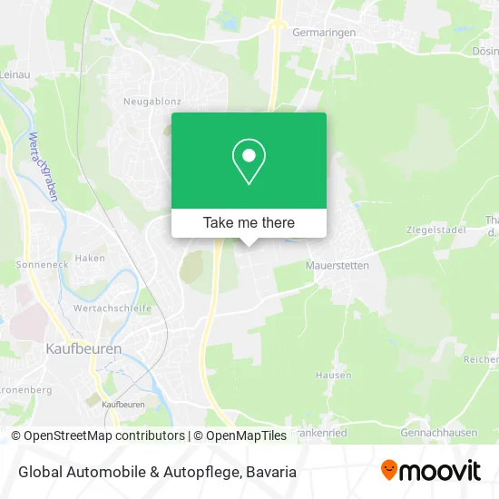 Карта Global Automobile & Autopflege