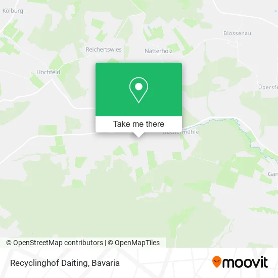 Карта Recyclinghof Daiting