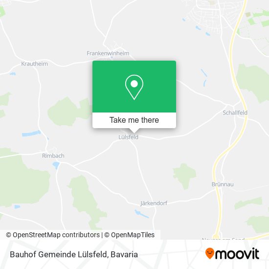 Bauhof Gemeinde Lülsfeld map