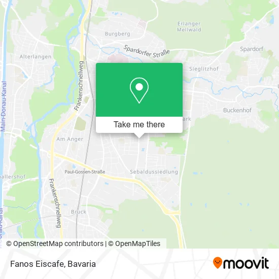 Карта Fanos Eiscafe