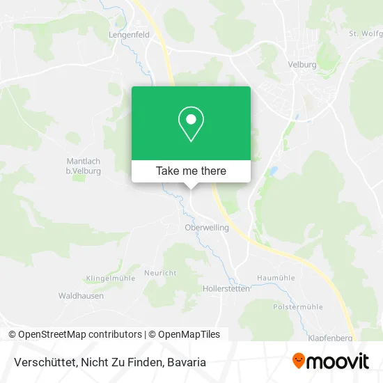 Карта Verschüttet, Nicht Zu Finden