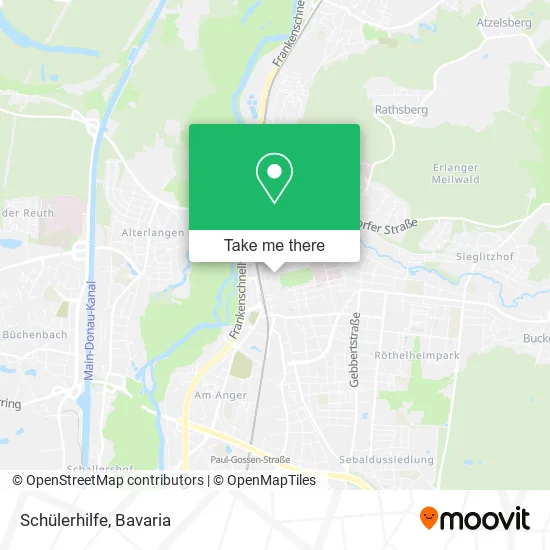Карта Schülerhilfe