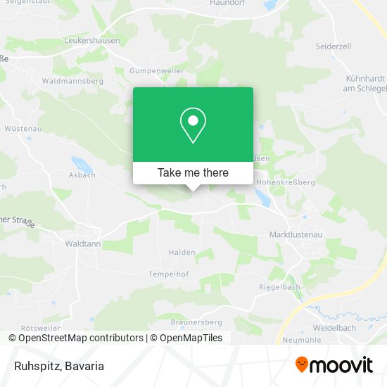 Карта Ruhspitz