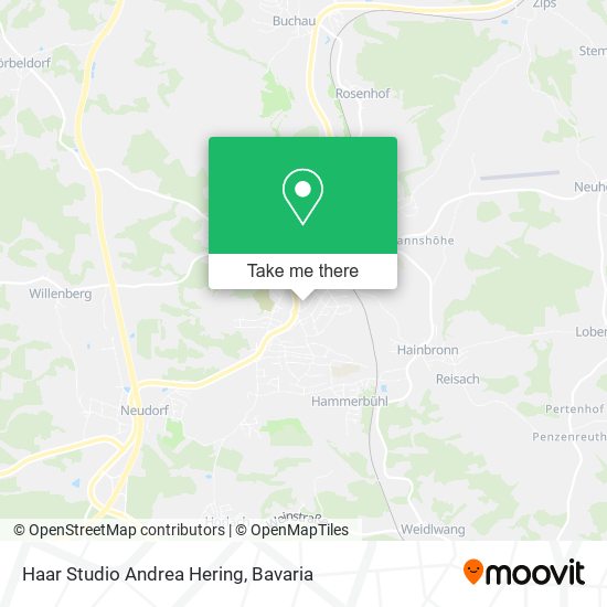 Haar Studio Andrea Hering map