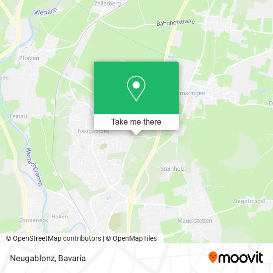 Карта Neugablonz