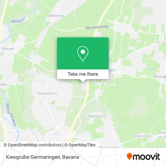 Карта Kiesgrube Germaringen
