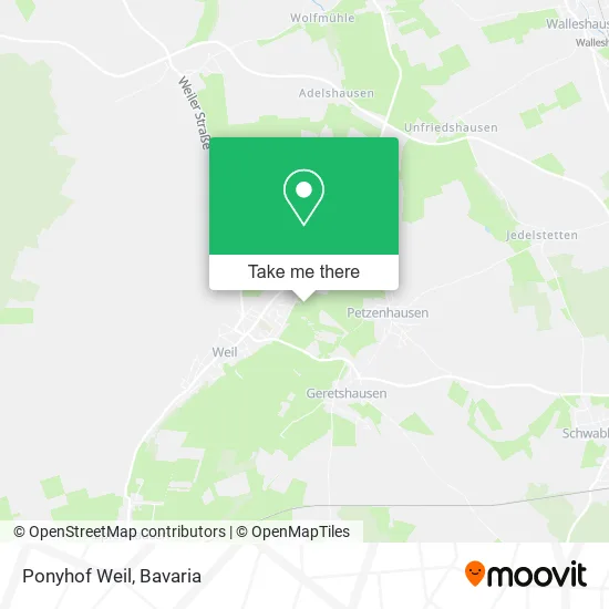 Карта Ponyhof Weil