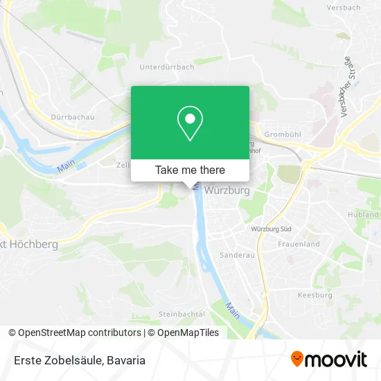 Карта Erste Zobelsäule